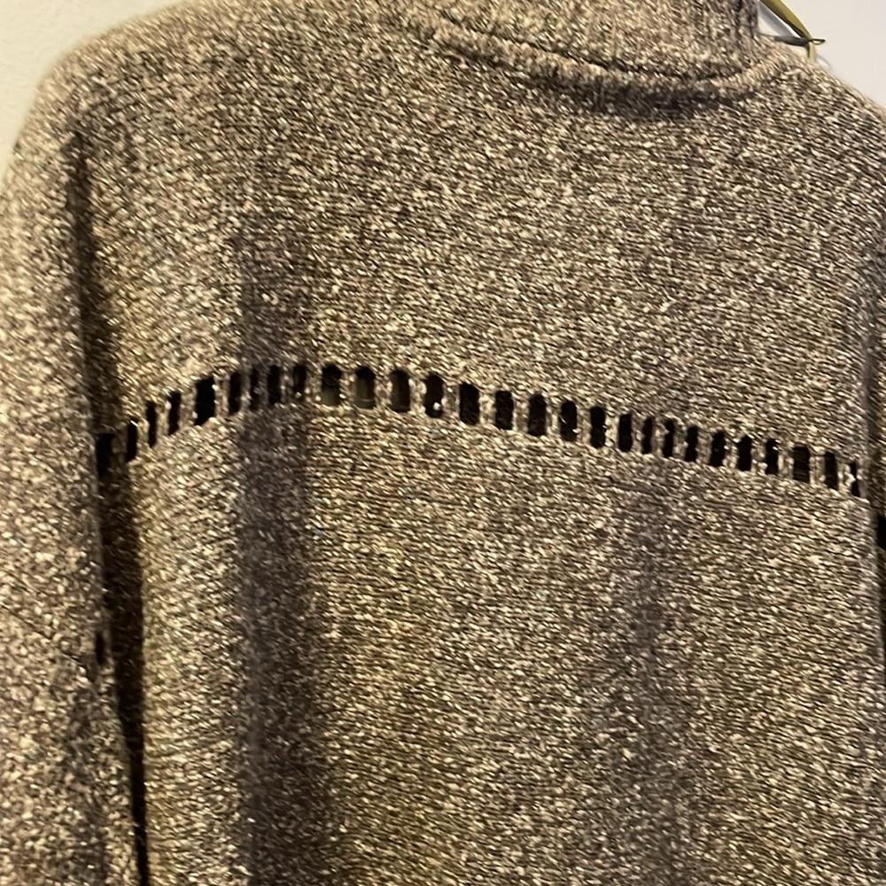 High neck sweater with 3/4 sleeves - Picture 5 of 5